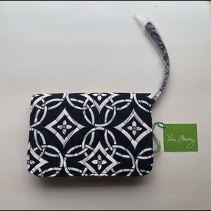 Vera Bradley wristlet wallet black and white new with tags